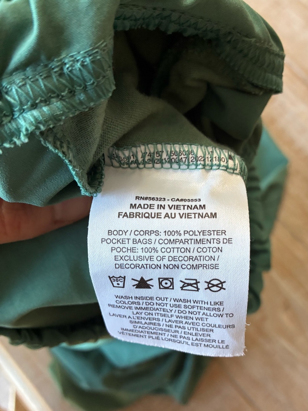 Nike Kids Green Athletic Dri-Fit Jogger Pants - Picture 3 of 3